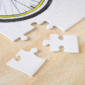 retro fiets legpuzzel (Zijkant)