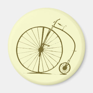 retro fiets magneet