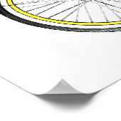 retro fiets poster (Hoek)