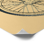 retro fiets poster (Hoek)