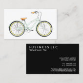 retro fiets visitekaartje (Voorkant / Achterkant)