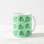 Retro Fietspatroon Koffiemok (Voorkant rechts)