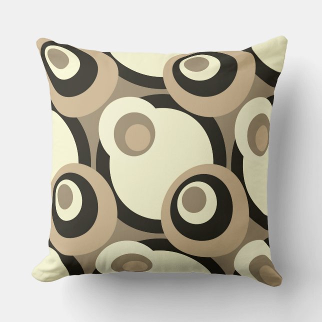 Retro Fifties Abstract Kussen (Voorkant)