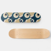 Retro Fifties Abstracte kunst - Skateboard (Horizontaal)
