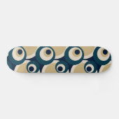 Retro Fifties Abstracte kunst - Skateboard (Horizontaal)