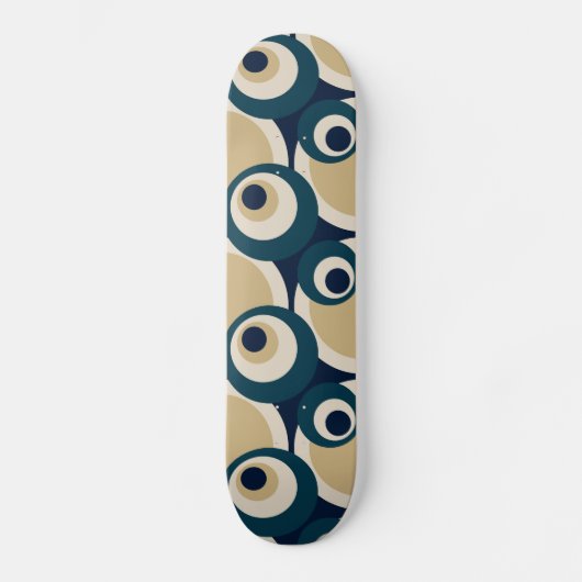 Retro Fifties Abstracte kunst - Skateboard (Voorkant)