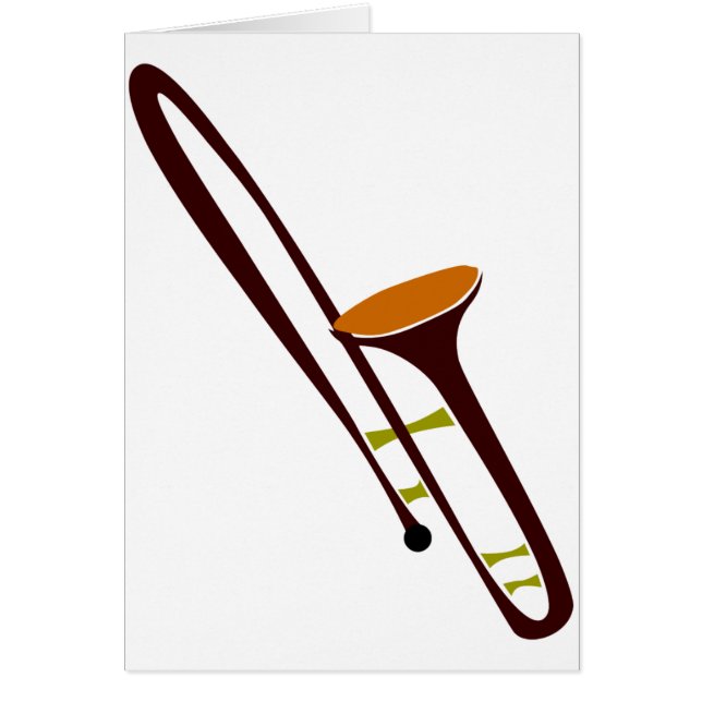 Retro Fifties Trombone (Voorkant)