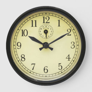 Retro Fifties Wall Clock Grote Klok