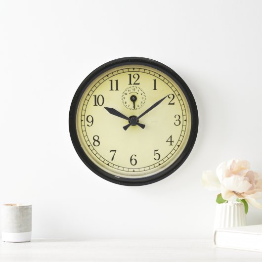 Retro Fifties Wall Clock Grote Klok (Huis)
