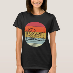 Retro Fig Design Vegetarische vijgen Plant T-shirt