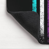 Retro Fight Suicide Prevention Awareness Us Flag  Muismat (Hoek)