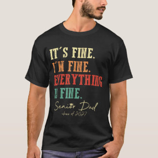 Retro Fijn Alles Is Fijn Senior Vader Cl Van T-shirt