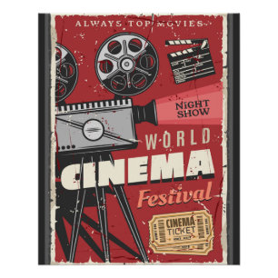 Retro Film Fest Perfect Poster