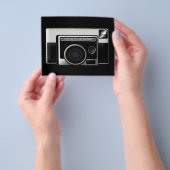 Retro-filmcamera Flyer (Hand)