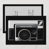 Retro-filmcamera Kaart (Voorkant / Achterkant)