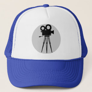 RETRO FILMCAMERA MET DRIEMAAL TRUCKER PET