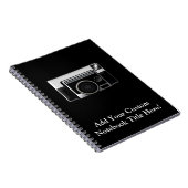 Retro-filmcamera Notitieboek (Rechterzijde)