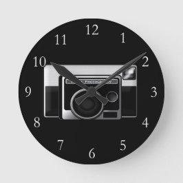 Retro-filmcamera Ronde Klok