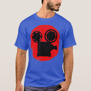 Retro  filmmaker Creative Movie Film T-shirt