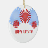 Retro Fireworks  Ornament (Rechts)