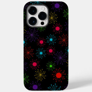 Retro Fireworks Starbursts Case-Mate iPhone 14 Pro Max Hoesje