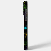 Retro Fireworks Starbursts Case-Mate iPhone Case (Achterkant / Links)