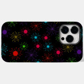 Retro Fireworks Starbursts Case-Mate iPhone Case (Achterkant (horizontaal))