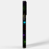 Retro Fireworks Starbursts Case-Mate iPhone Case (Achterkant / Rechts)