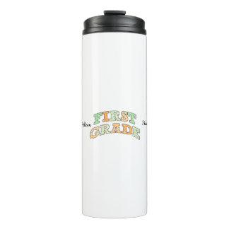 Retro First Grade Back to School Typography Thermosbeker