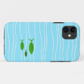 Retro Fish Hoesje-Mate iPhone Case (Achterkant (horizontaal))