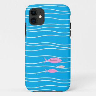 Retro Fish Hoesje-Mate iPhone Case