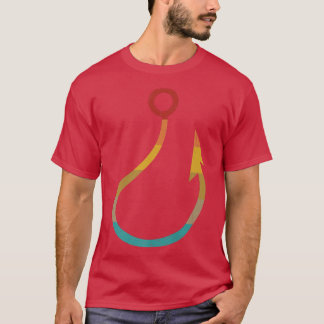 Retro  Fish Hook Vist 2391 T-shirt