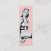 Retro Fitness Mini Visitekaartje (Achterkant)