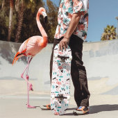 Retro Flamingo 1950 Persoonlijk Skateboard