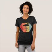 Retro Flamingo | Cute Flamingo Lover T-shirt (Voorkant volledig)