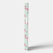 Retro-Flamingo patroon Case-Mate iPhone Case (Achterkant / Rechts)