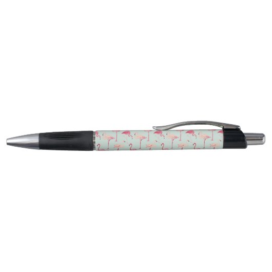 Retro-Flamingo patroon Pen (Bovenkant)