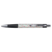 Retro-Flamingo patroon Pen (Achterkant)