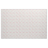 Retro-Flamingo patroon Stof (Fat Quarter)