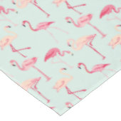 Retro-Flamingo patroon Tafelkleed (Gekanteld)