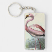 Retro Flamingo Sleutelhanger (Voorkant)