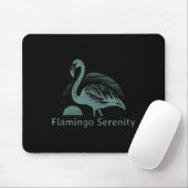 Retro Flamingo Sunset Funny 70s 80s 90s Men Women Muismat (Met muis)