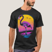 Retro Flamingo T-shirt (Voorkant)
