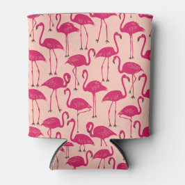 Retro Flamingo | Zomer Zonneondergang Sherbet bij Blikjeskoeler
