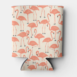 Retro Flamingo | Zomerlijke Zonsondergang bij het  Blikjeskoeler