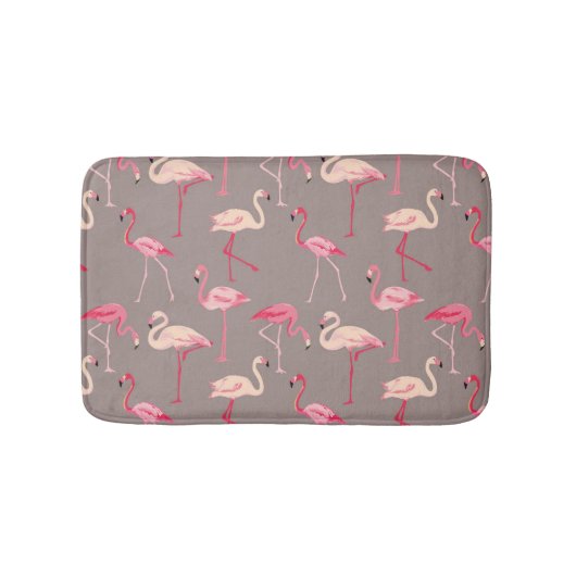 Retro Flamingos Badmat (Voorkant)