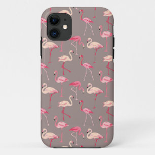 Retro Flamingos Case-Mate iPhone Case