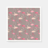 Retro Flamingos Servet (Voorkant)