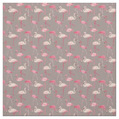 Retro Flamingos Stof (Swatch)