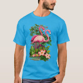 Retro Flamingos T-shirt (Voorkant)